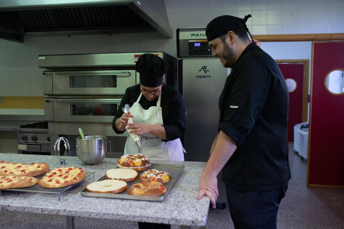 Zamora. CIFP Ciudad de Zamora. Reportaje sobre el curso de panadería y pastelería artesanal.