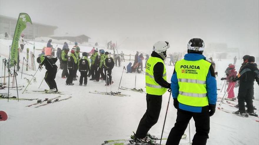 La Unidad Adscrita detecta 6 casos de ‘piratería’ en las pistas de esquí