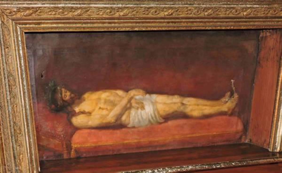 Dénia recupera dos obras del pintor Llorens, el retratista de la burguesía de la pasa del XIX