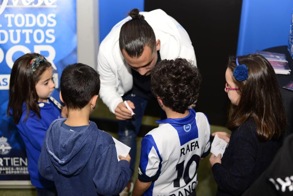 Duarte, Quique, Edu y Gerard, Reyes blanquiazules