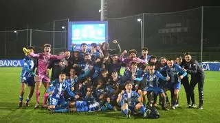 El Dépor juvenil asombra en la Copa remontando dos goles al Atlético