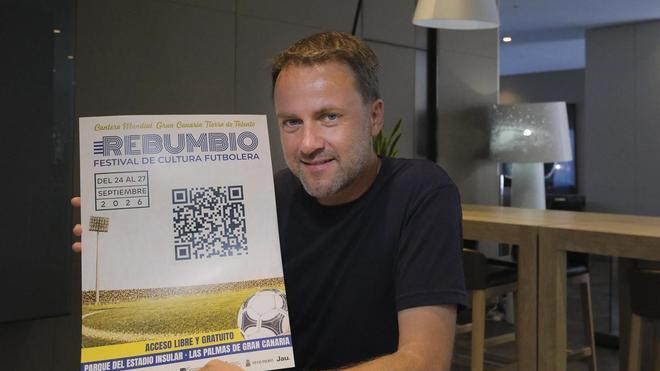 Arturo Lezcano quiere un selfie con Valerón: "Le daría cuatro Balones de Platino"