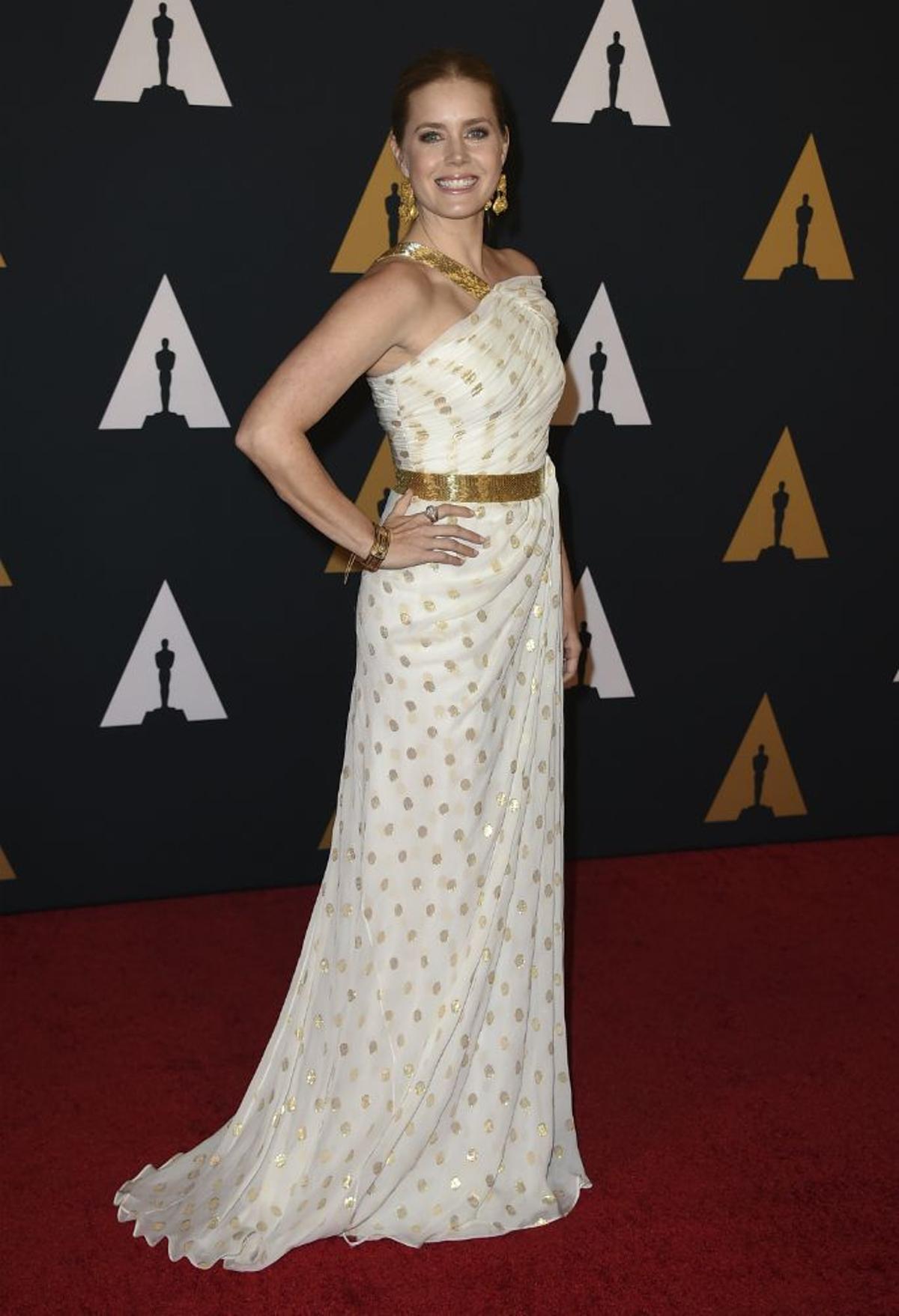 Amy Adams en la alfombra roja de los Premios Gobernadores 2016