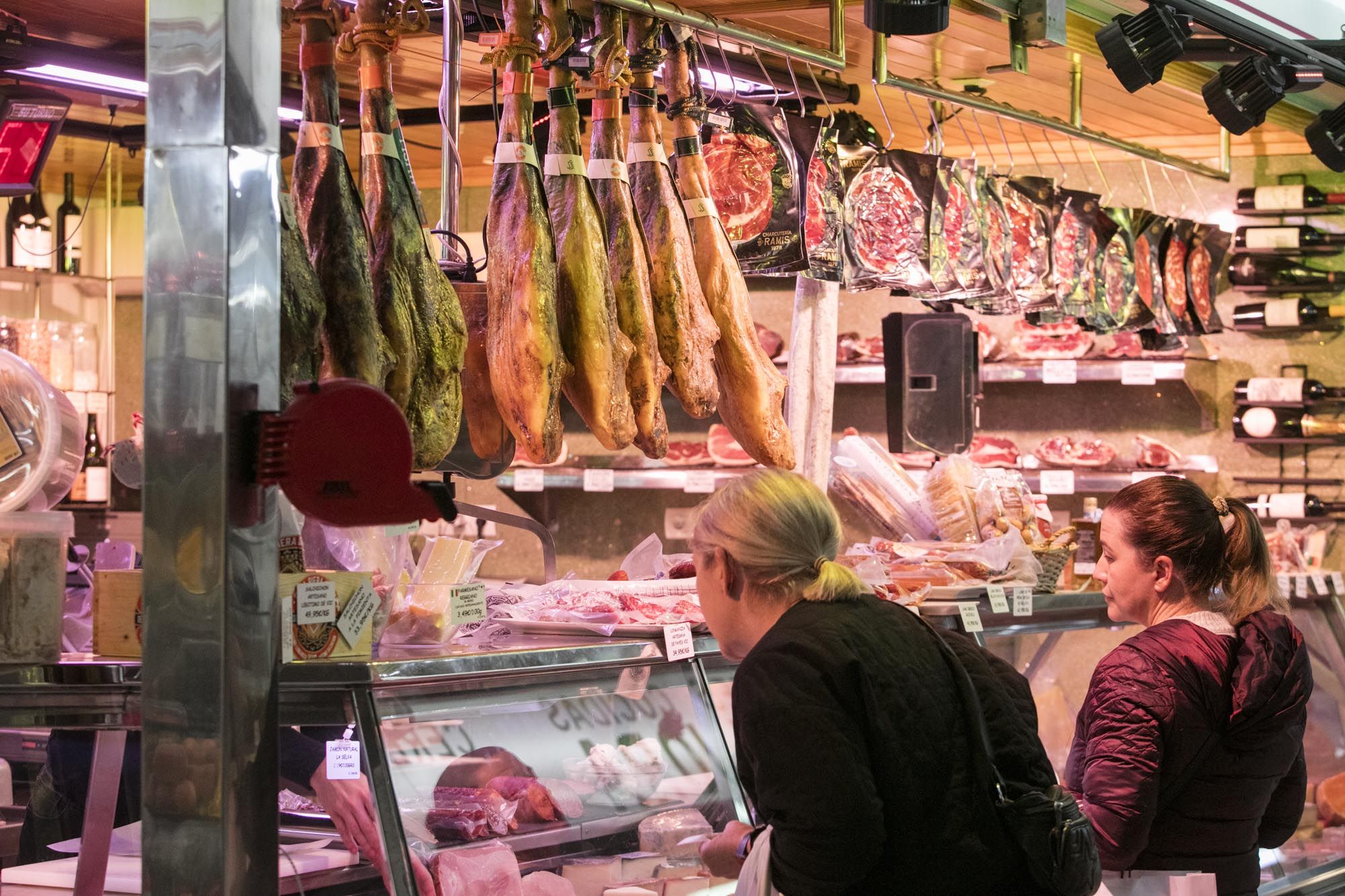 Puestos del Mercat Nou de Ibiza en Navidad