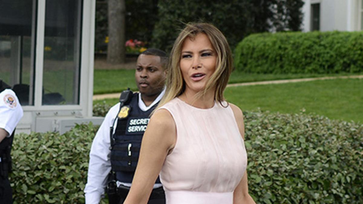 Melania Trump y su look más relajado