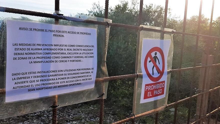 A Desalambrar denuncia el cierre de un acceso a la Cañada Real Soriana