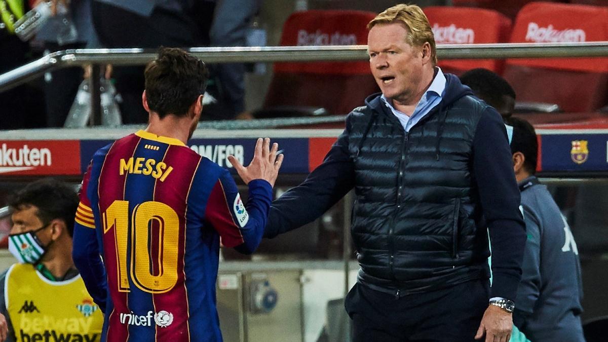 Ronald Koeman confía en poder construir su proyecto alrededor de Leo Messi