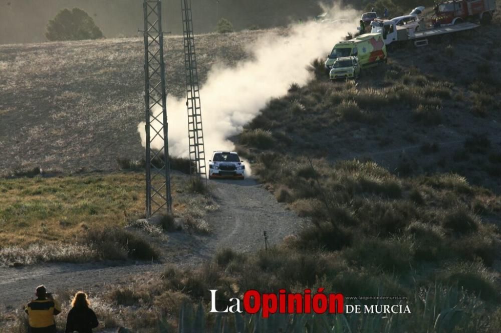 Primer especial de la jornada en el VIII Rallie Tierras Altas de Lorca