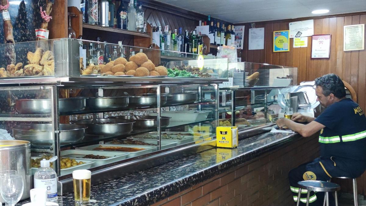 La barra de Bar Morrysom.