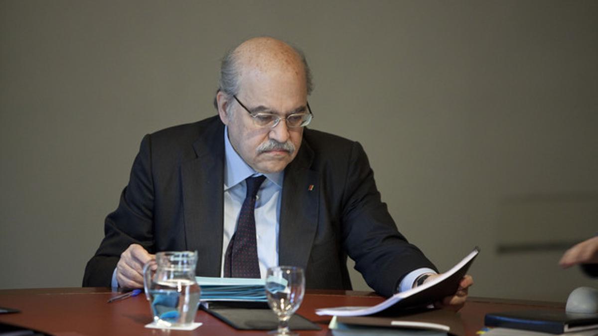 El 'conseller' de Economia, Andreu Mas-Colell.