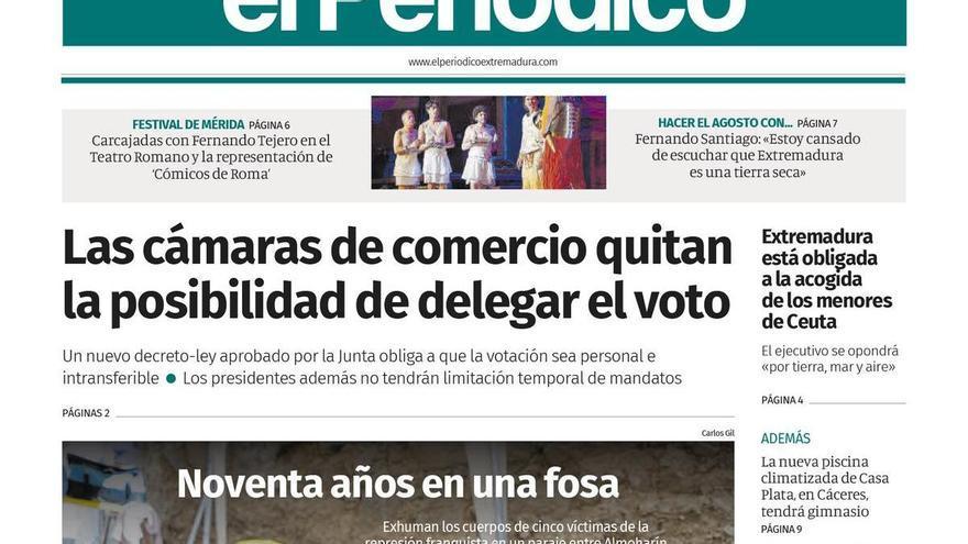 Consulta la portada correspondiente al día 06 de agosto de 2026