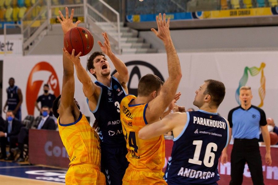 Eurocup: Herbalife Gran Canaria - MoraBanc Andorra (63-66)