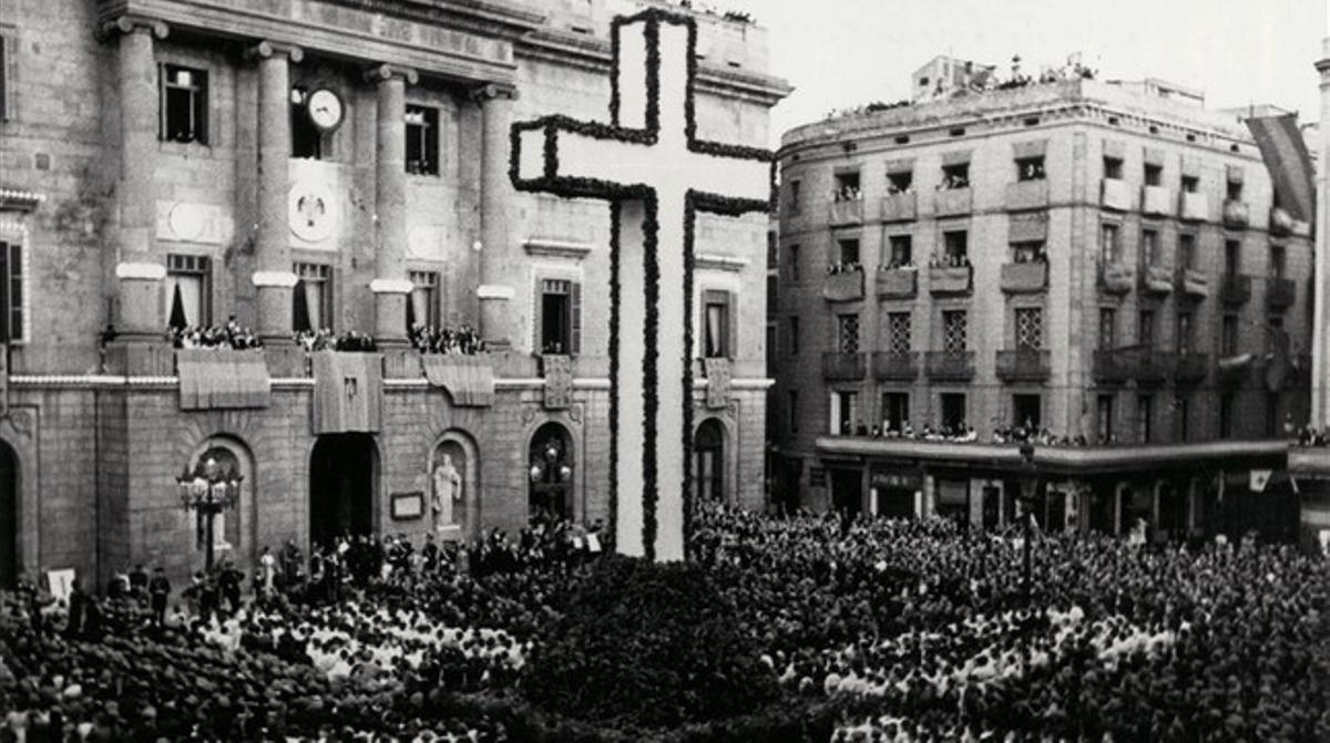 Secuelas de la guerra civil en Barcelona