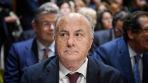 Archivo - Manuel García Castellón, durante la entrega de la XIII Edición de los Premios Puñetas de ACIJUR, en la Asociación de la Prensa de Madrid, a 10 de junio de 2024, en Madrid (España).