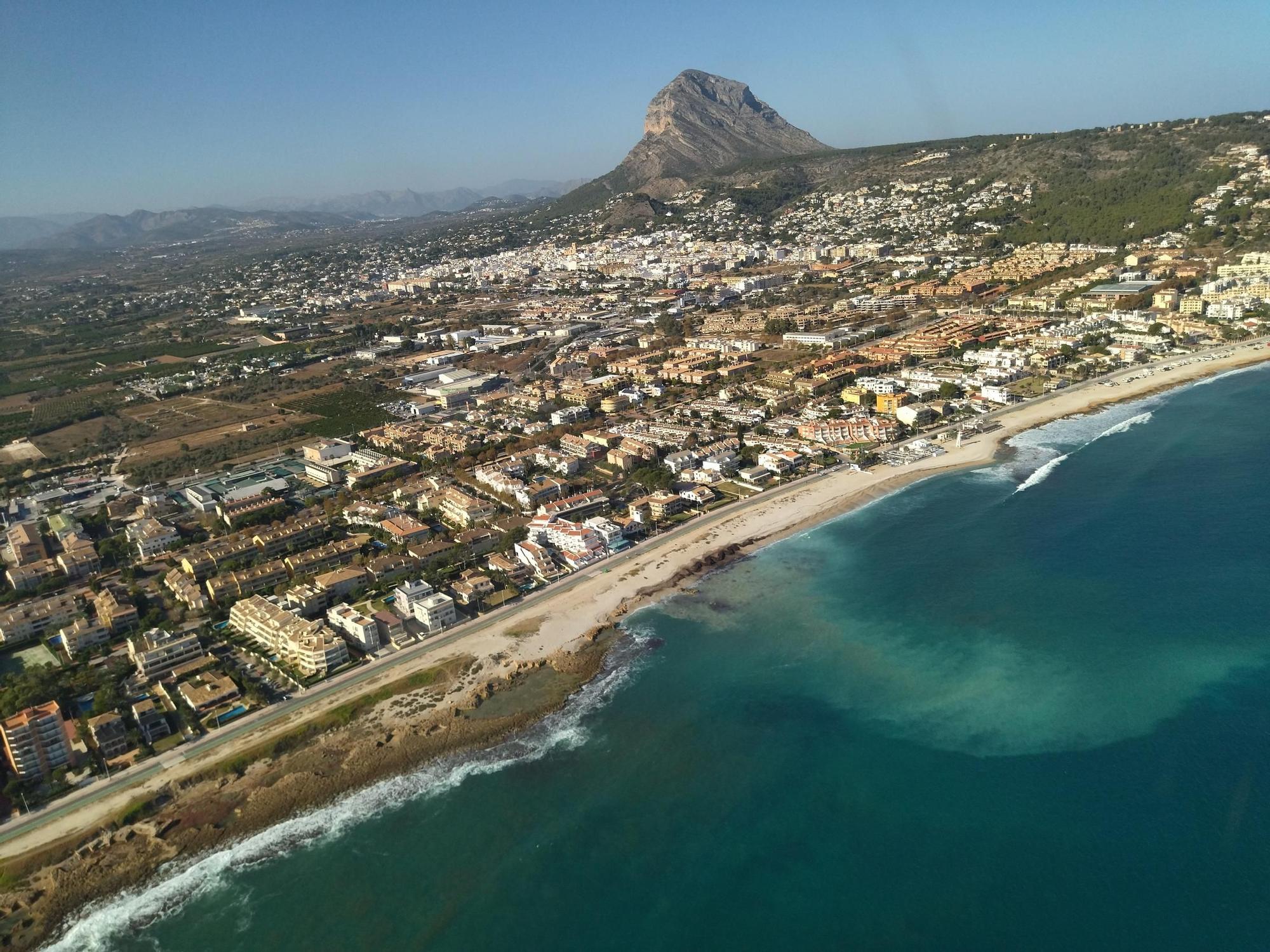 Xàbia, al vuelo