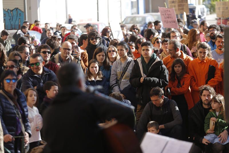 Manifestación contra el PAI de Benimaclet