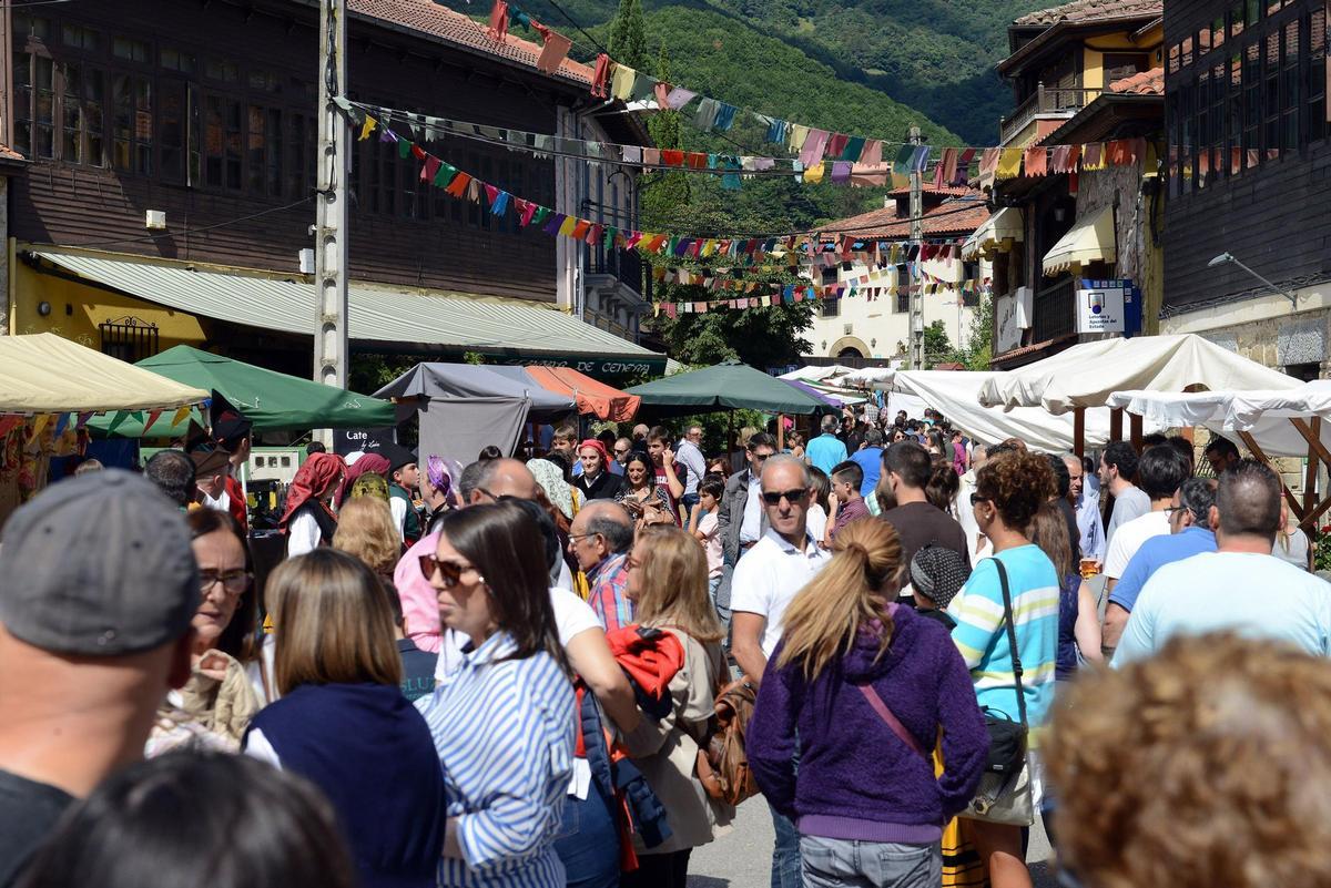 Mercado tradicional de Cenera, en una imagen de archivo.