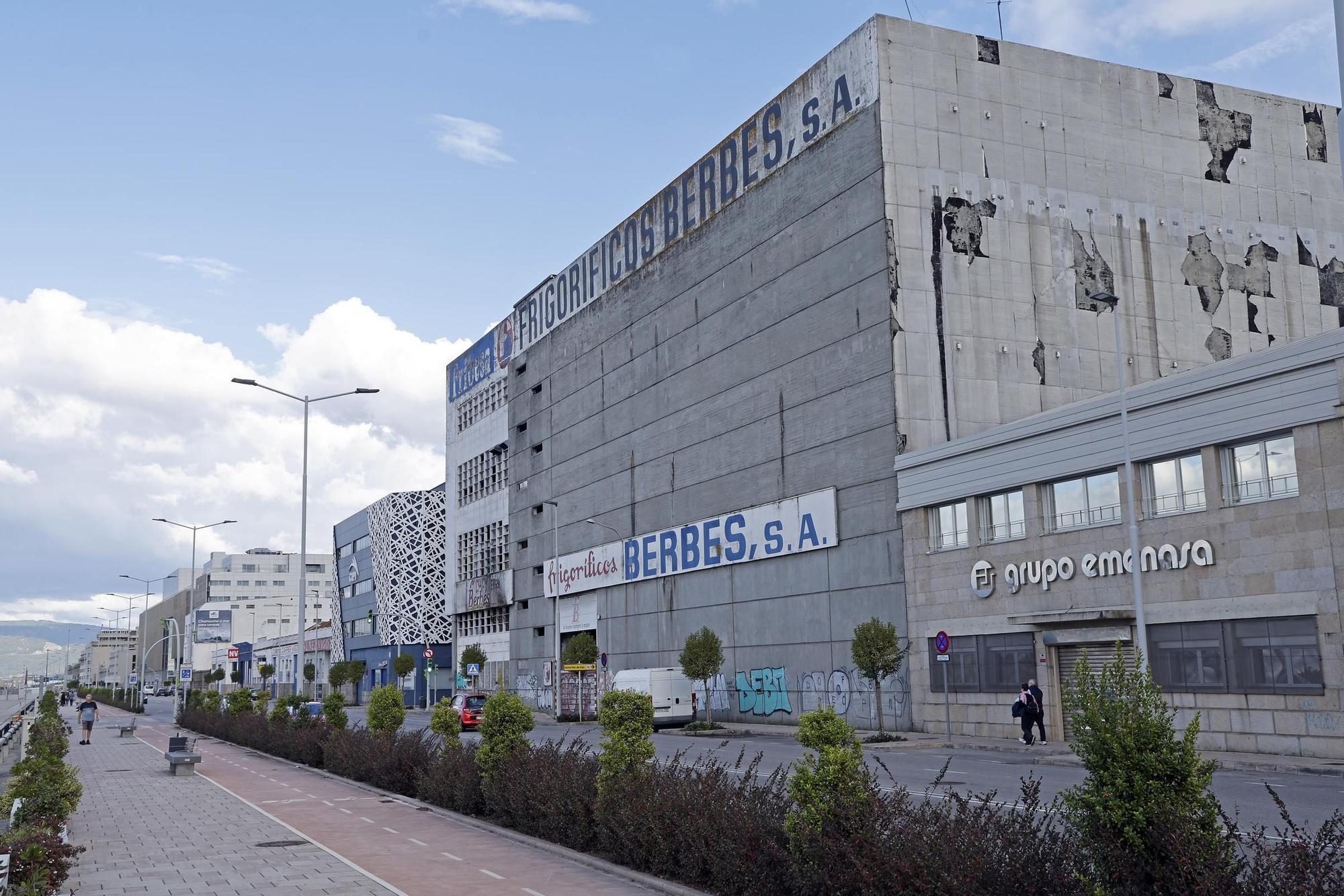 Vista parcial de la Avenida de Beiramar, por la que ya pasa una senda peatonal y ciclista