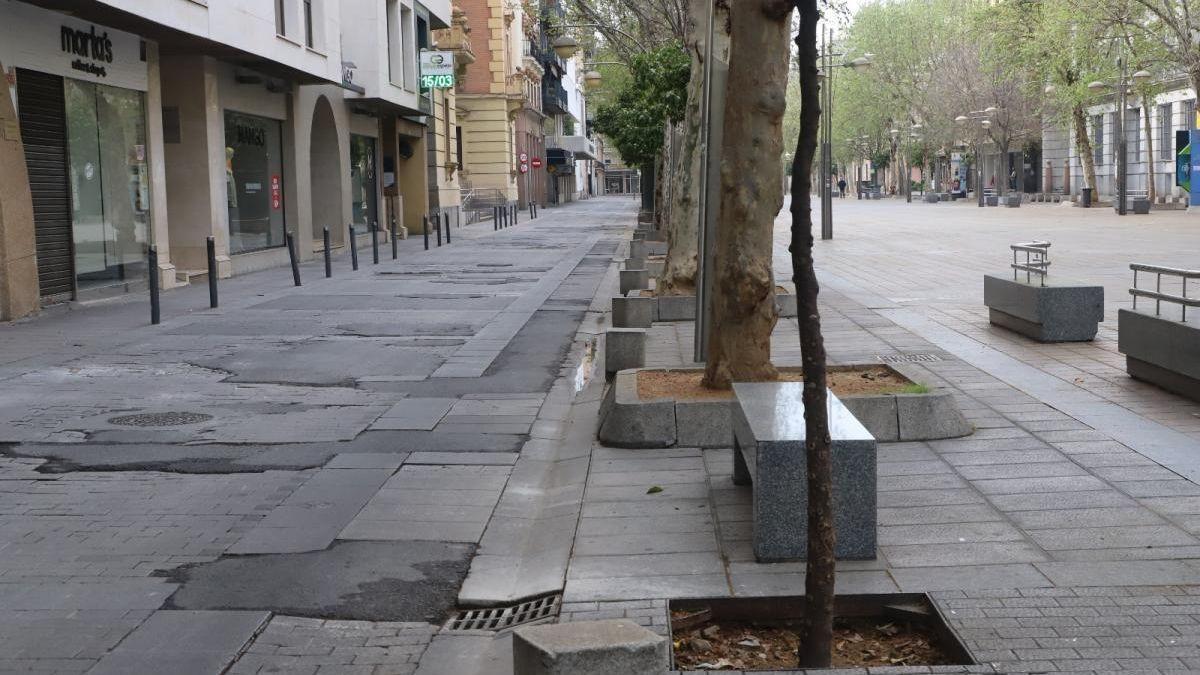 Tramo del bulevar en el que se intervendrá.