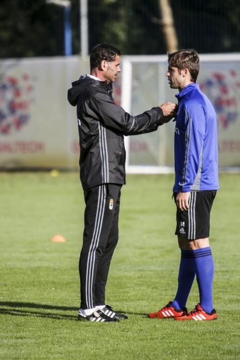 Entrenamiento del Real Oviedo