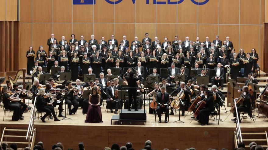 La OSPA, en un recital en el Auditorio.