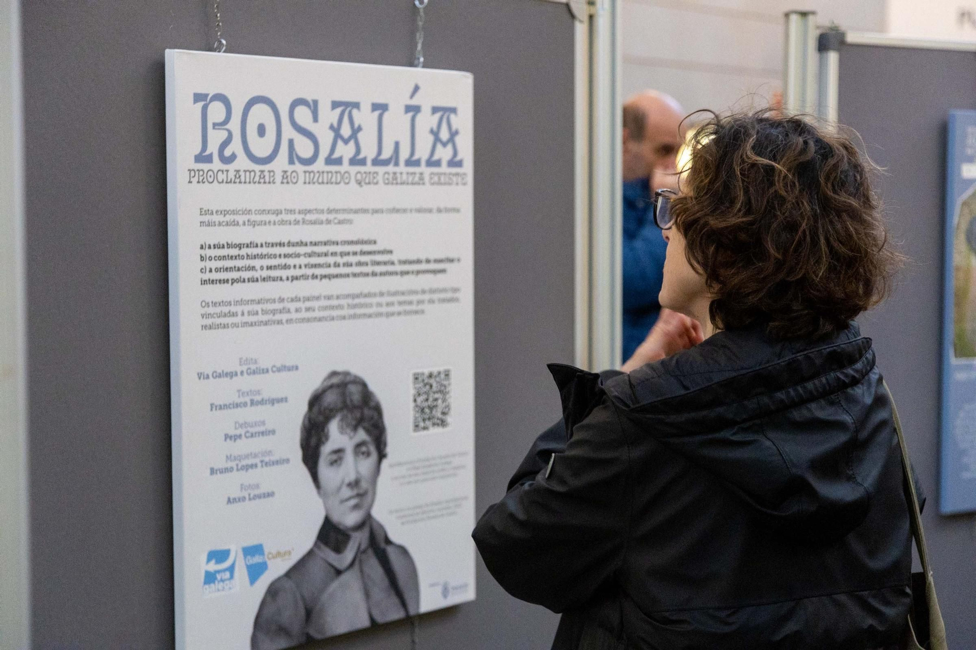 Exposición sobre Rosalía de Castro no Fórum Metropolitano da Coruña