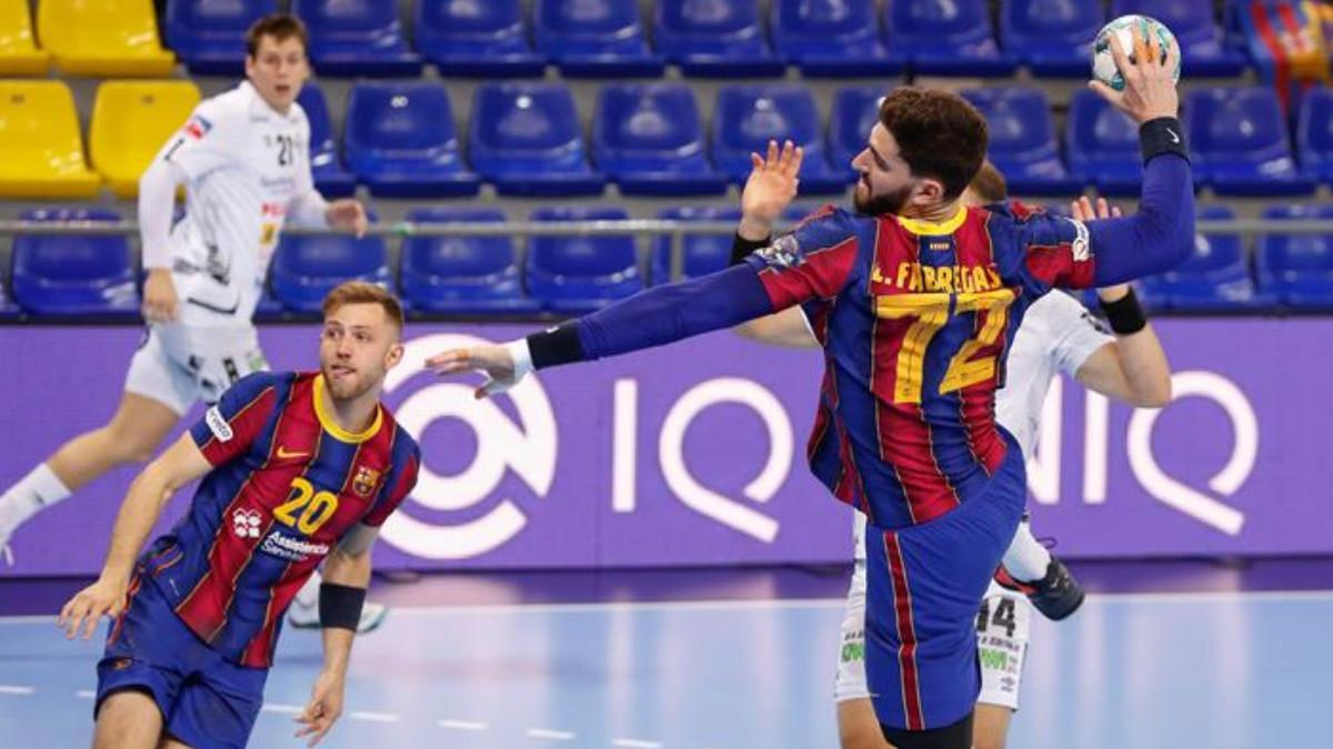 Ludovic Fàbregas y Aleix Gómez, durante un encuentro