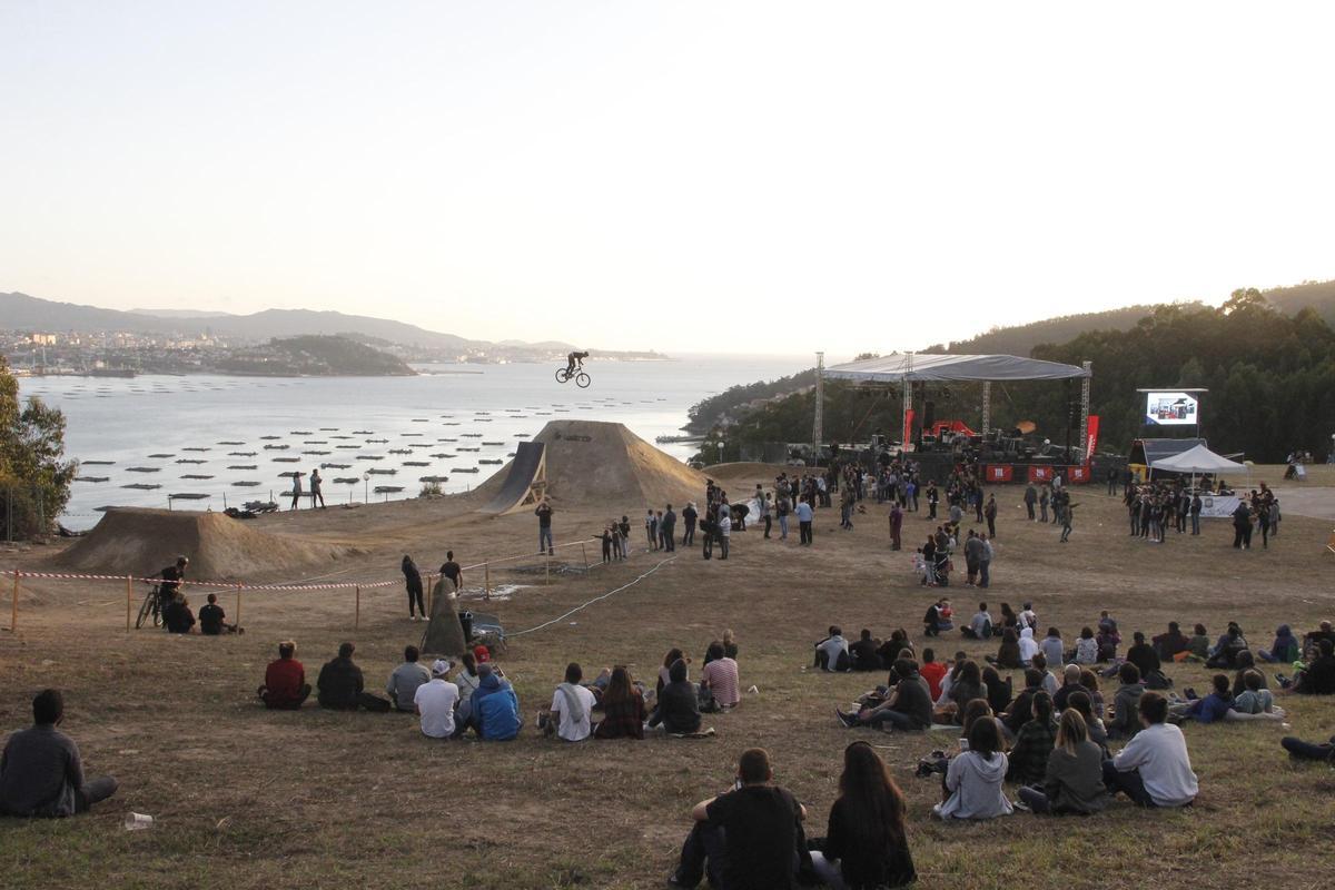 Miradoiro da Fontenla, en Domaio, el escenario escogido para el estreno del festival Klubers.