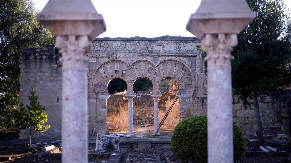 La ciudad califal de Medina Azahara, en la sierra de Córdoba. La ciudad califal de Medina Azahara, en la sierra de Córdoba.