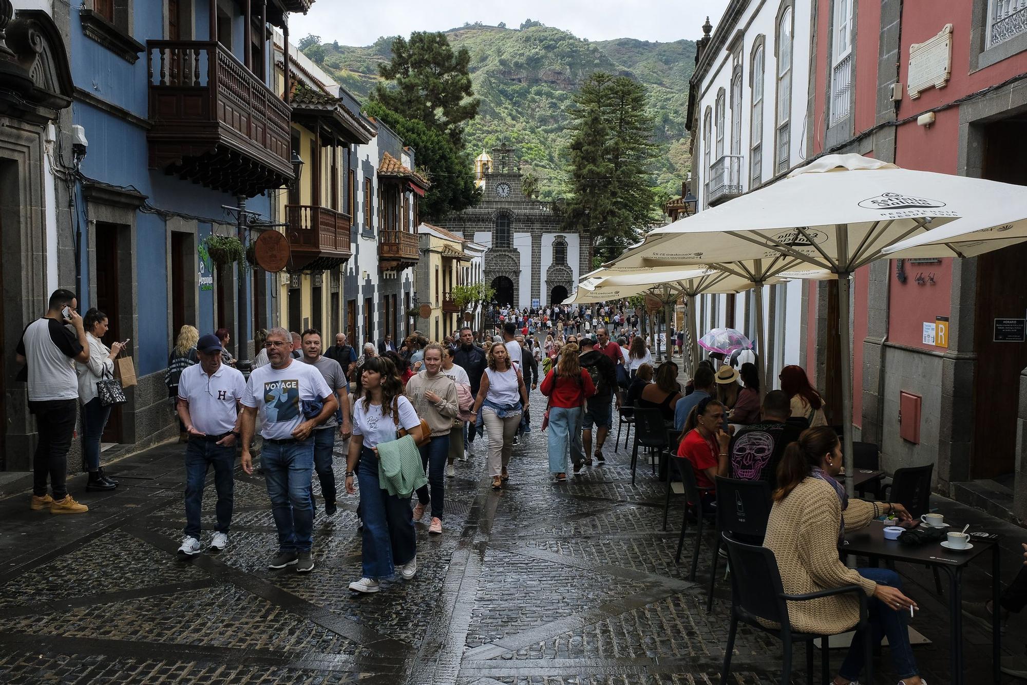 Un chubasco de manzanas