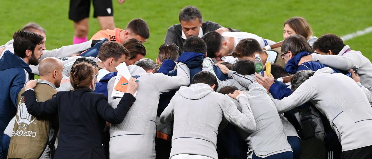 La selección se conjura en el partido ante Italia