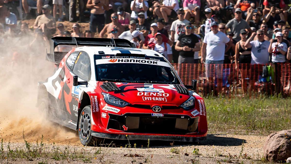 Sami Pajari toma el mando del Rally de Estonia, que lideró de principio a fin