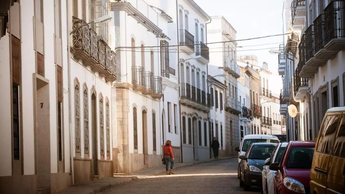 Una calle de Córdoba prácticamente vacía.