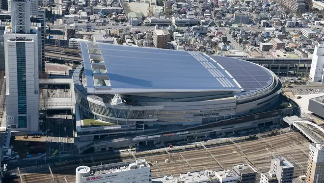 Vista aérea del exterior del Saitama Super Arena.jpg