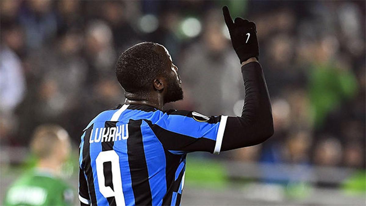 Lukaku, de rebote, selló la remontada del Inter ante el Ludogorets