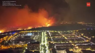 Toter bei Waldbrand in der Nähe von Madrid