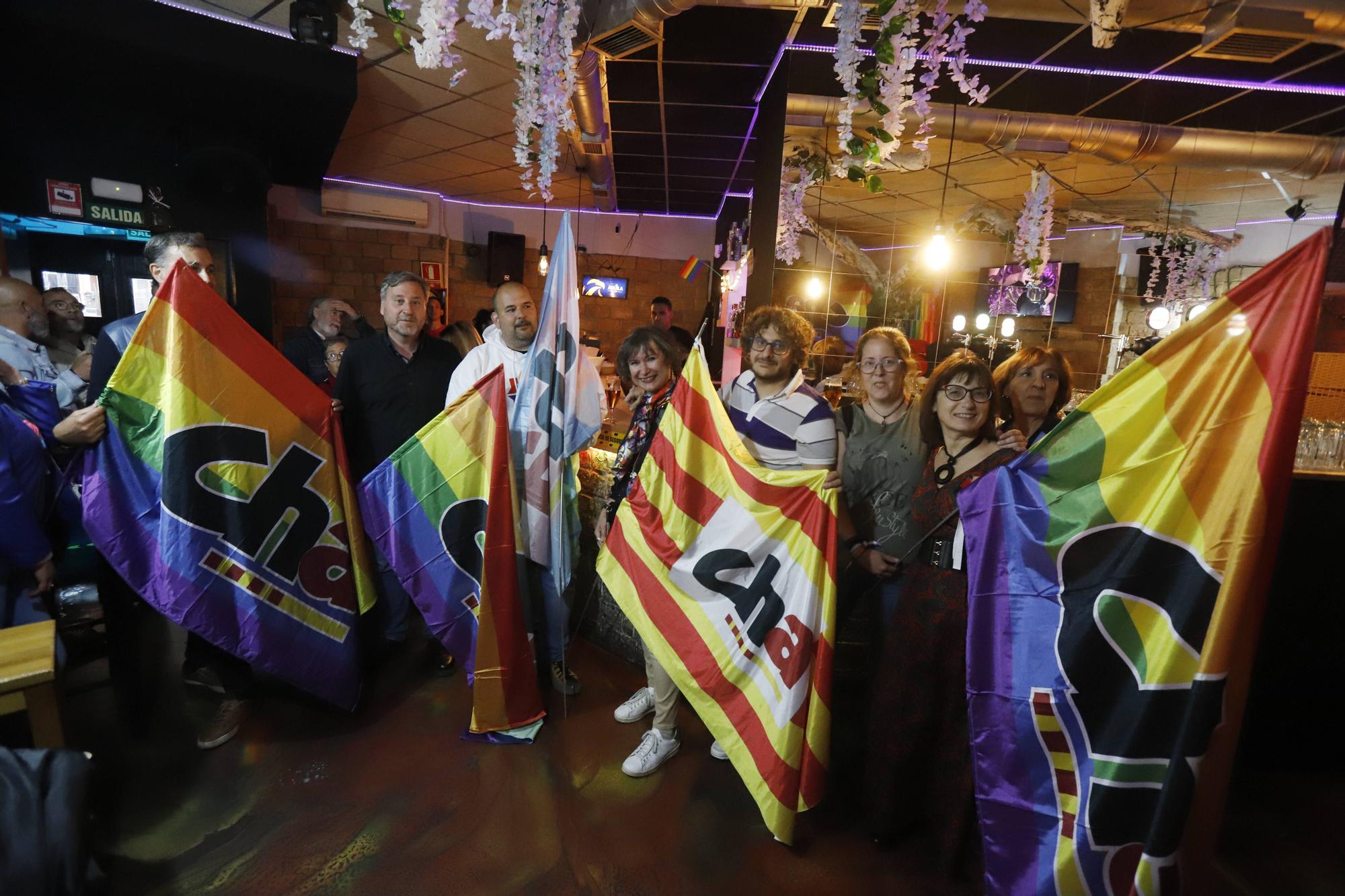 Fiesta de CHA para celebrar el Dia contra la LGTBfobia