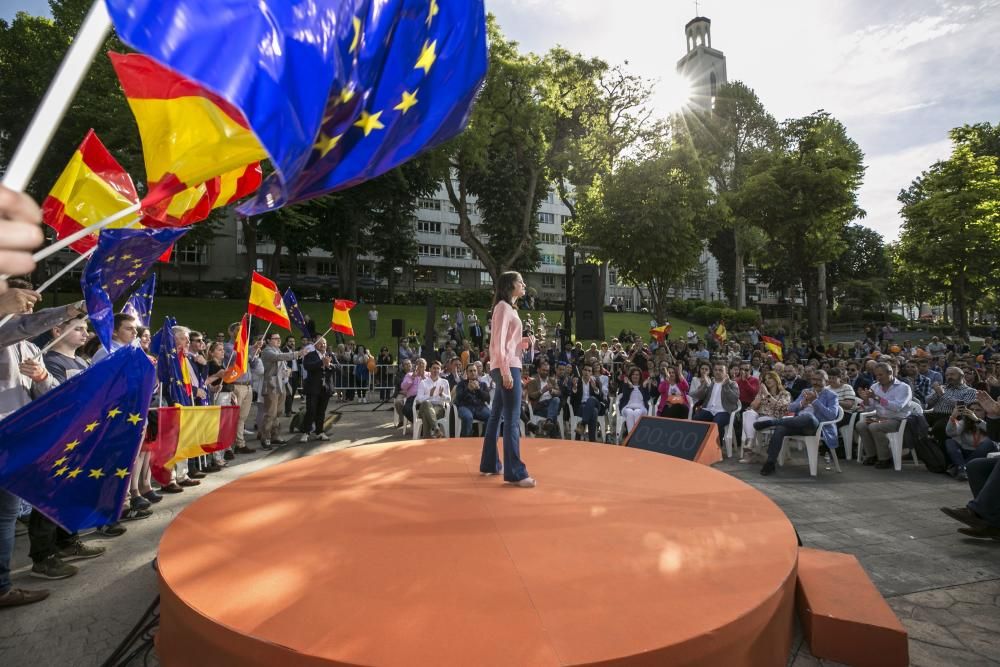 Inés Arrimadas, Ciudadanos, en Oviedo