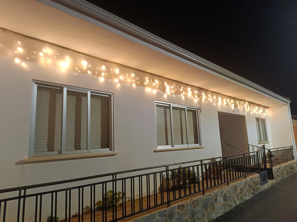 Así luce Morales de Valverde por Navidad