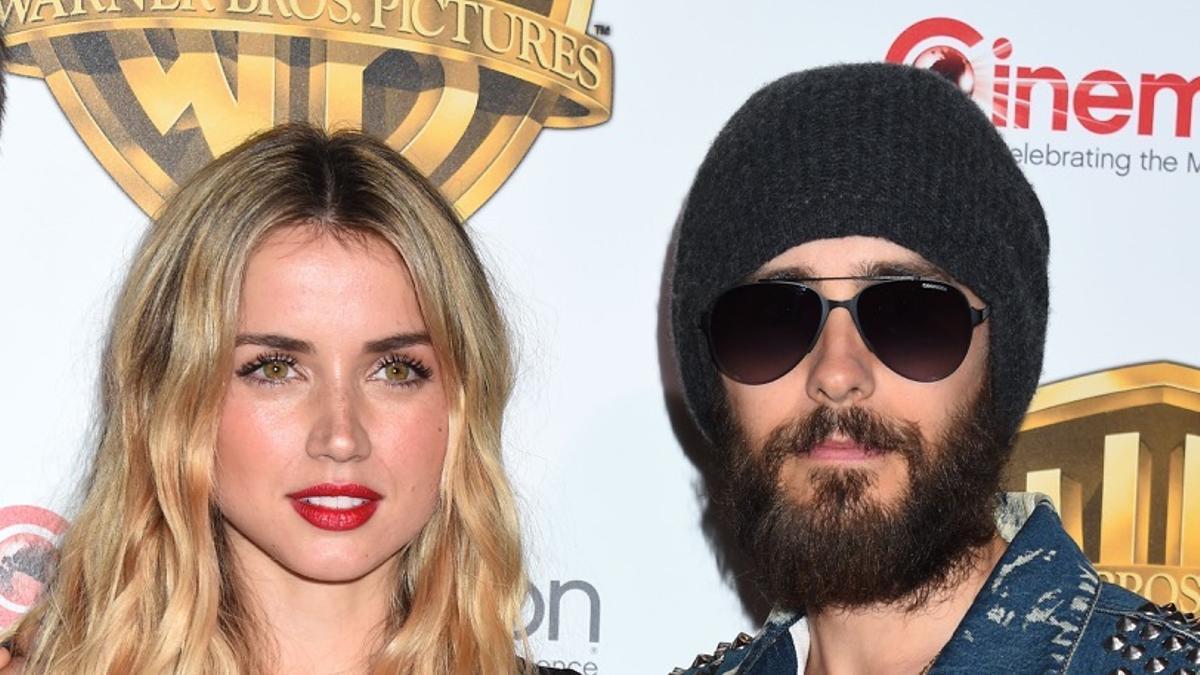 Ana de Armas con Jared Leto