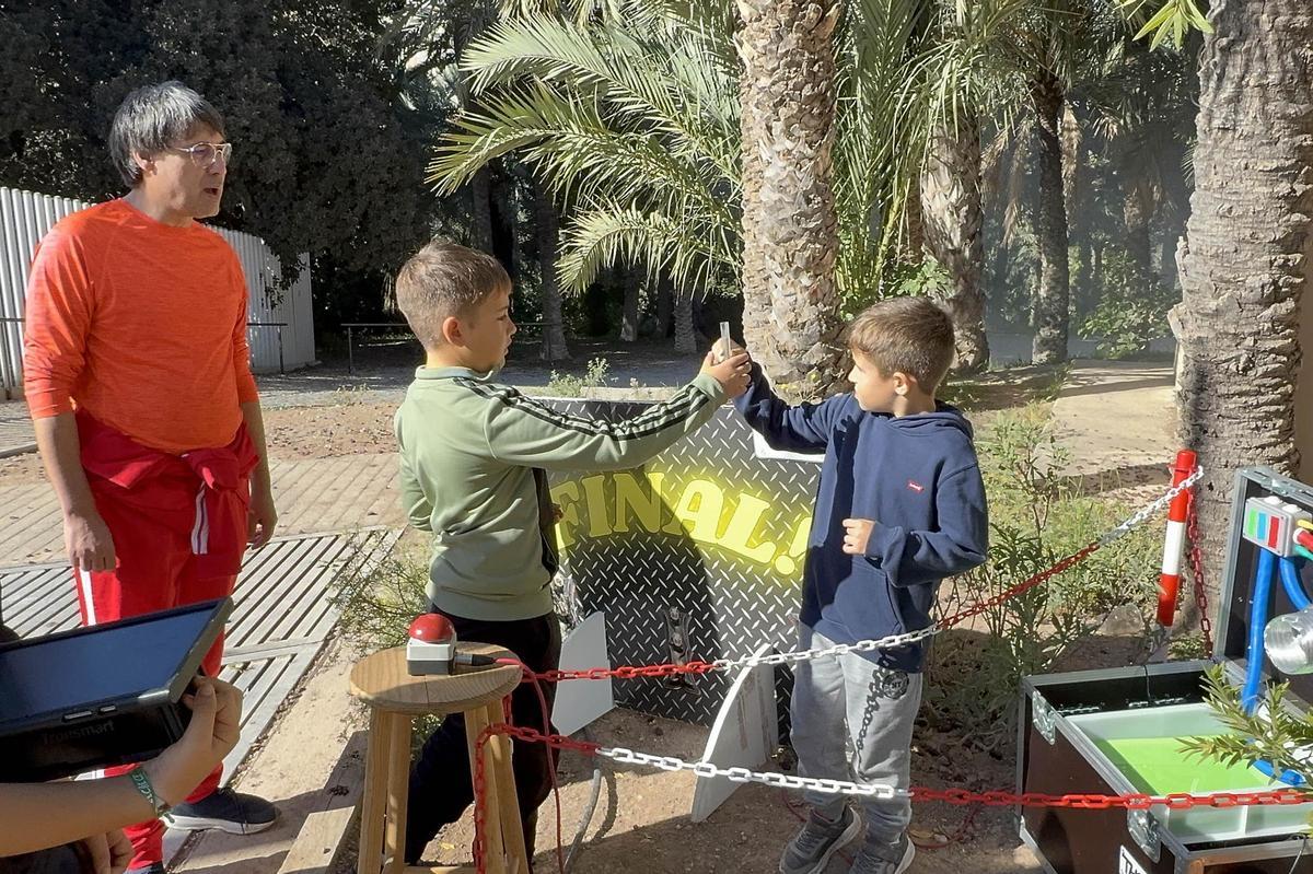 Así ha sido el scape room para reivindicar el Palmeral de Elche
