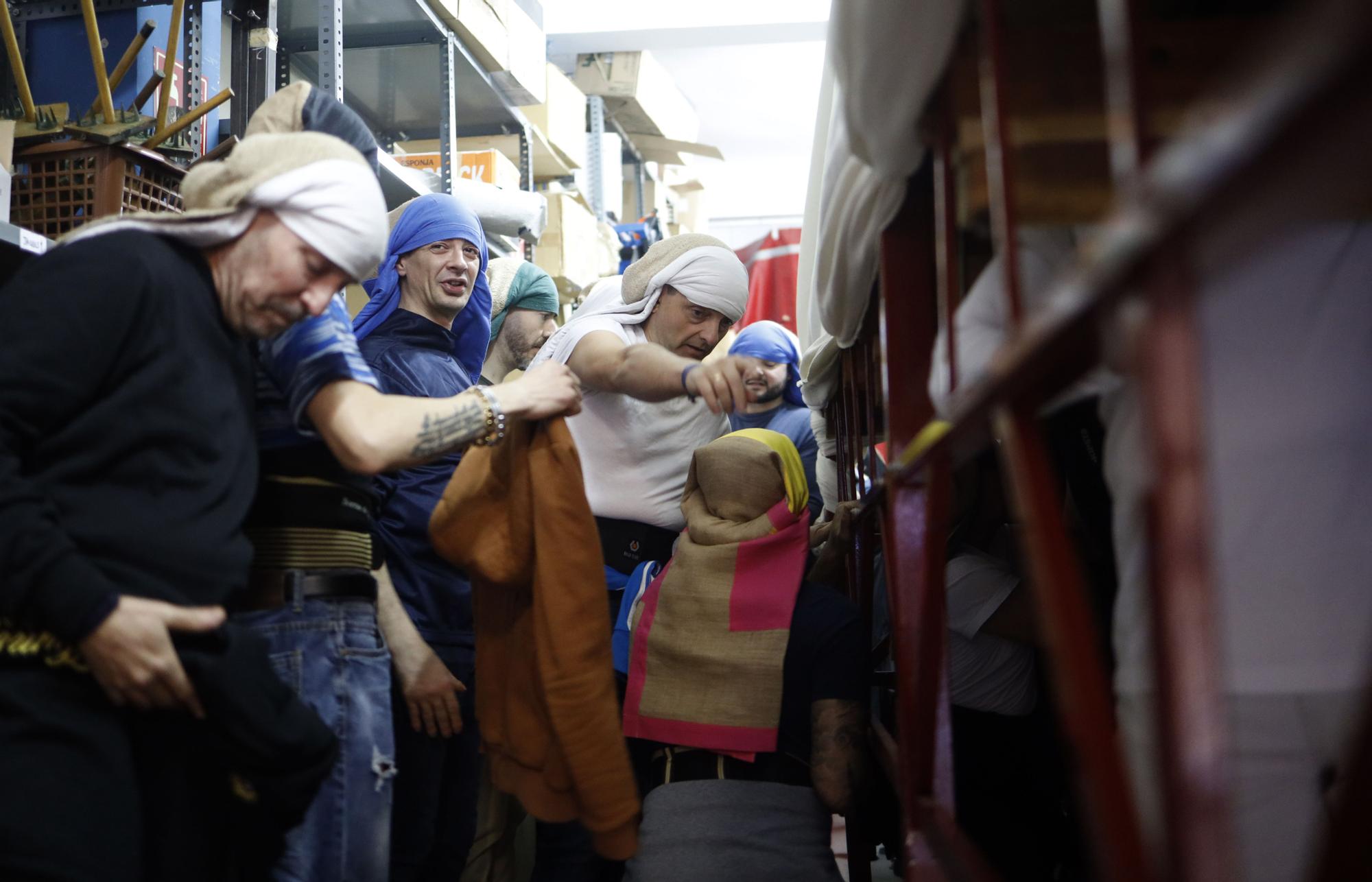 La cofradía de la Humildad comienza a preparar la Semana Santa