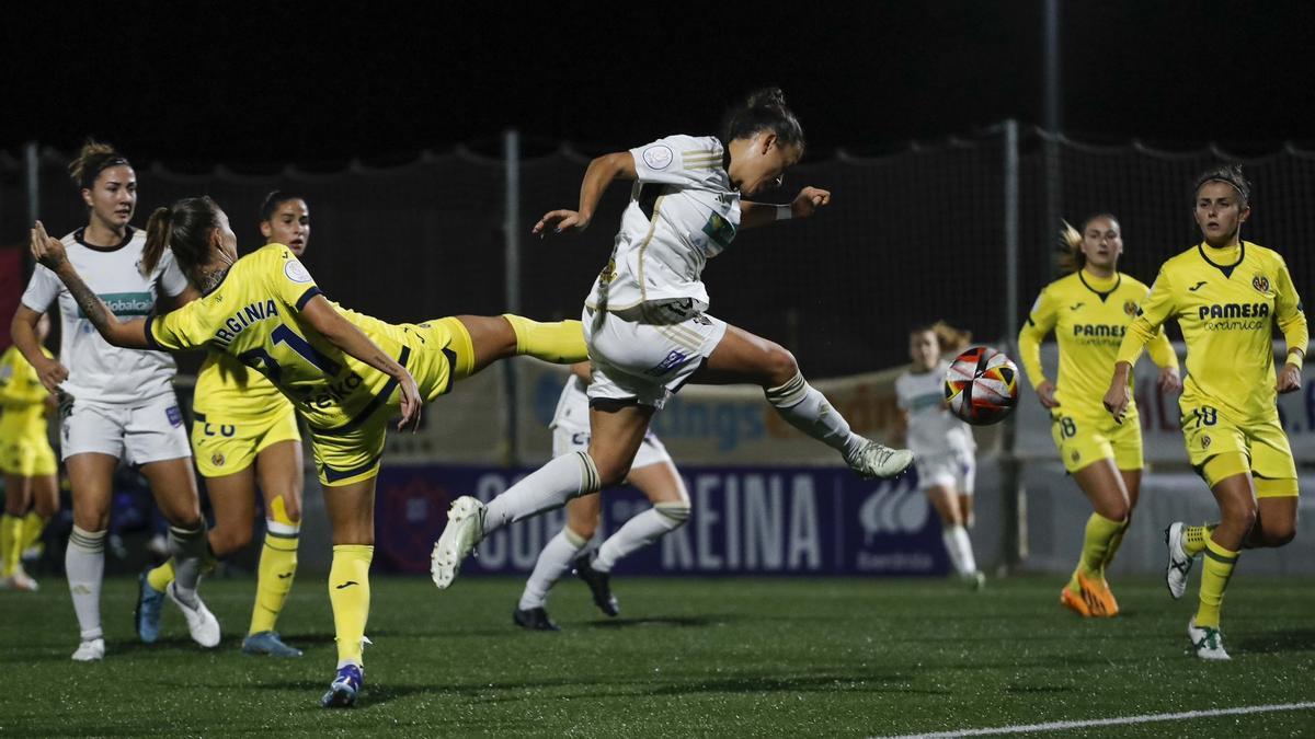 El Villarreal femenino cayó frente al Alba Fundación y se despide de su participación en la Copa de la Reina.