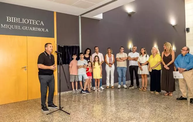 La Nucía da nombre a su Biblioteca Municipal en honor a Miquel Guardiola Fuster