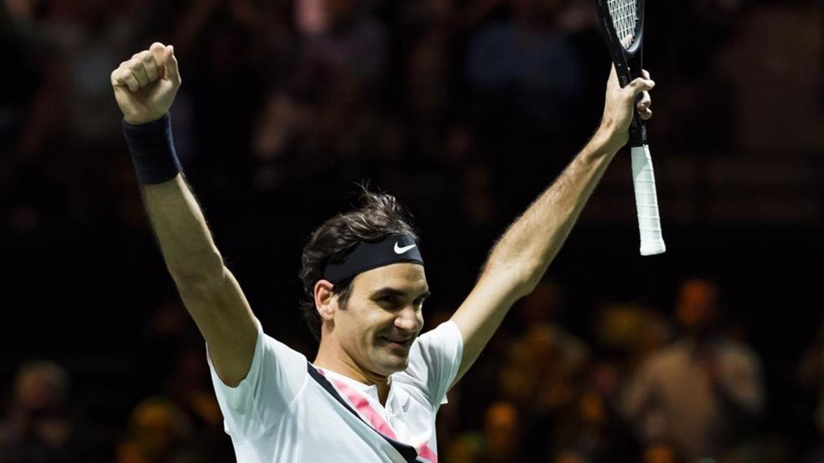 Federer se impuso por tercera vez en Rotterdam
