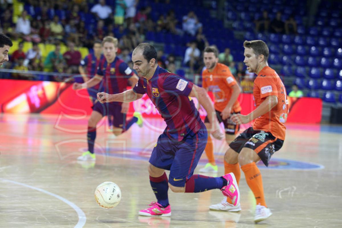 Las mejores imágenes del Barça-Burela Las mejores imágenes del Barça-Burela