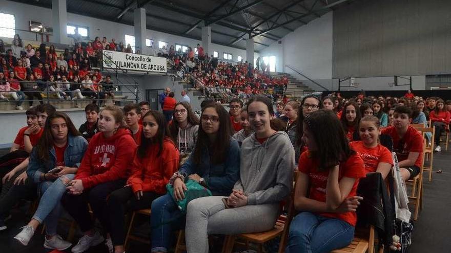 El festival de música se desarrolló ayer en el pabellón multiusos. // Noé Parga