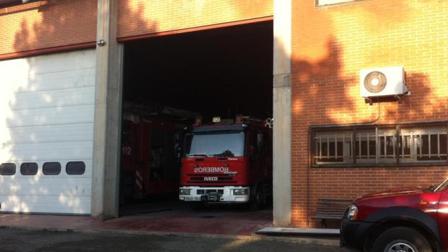 El Parque de Bomberos de Mula, en una imagen tomada ayer.