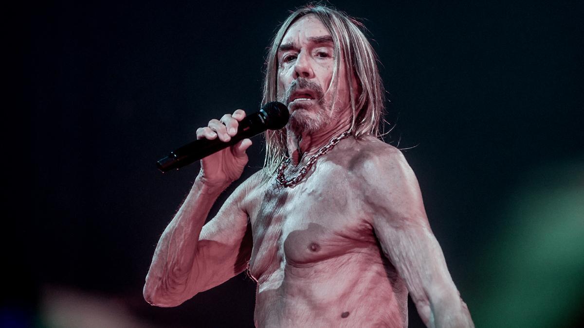 Concierto de Iggy Pop en el Teatro Real de Madrid.