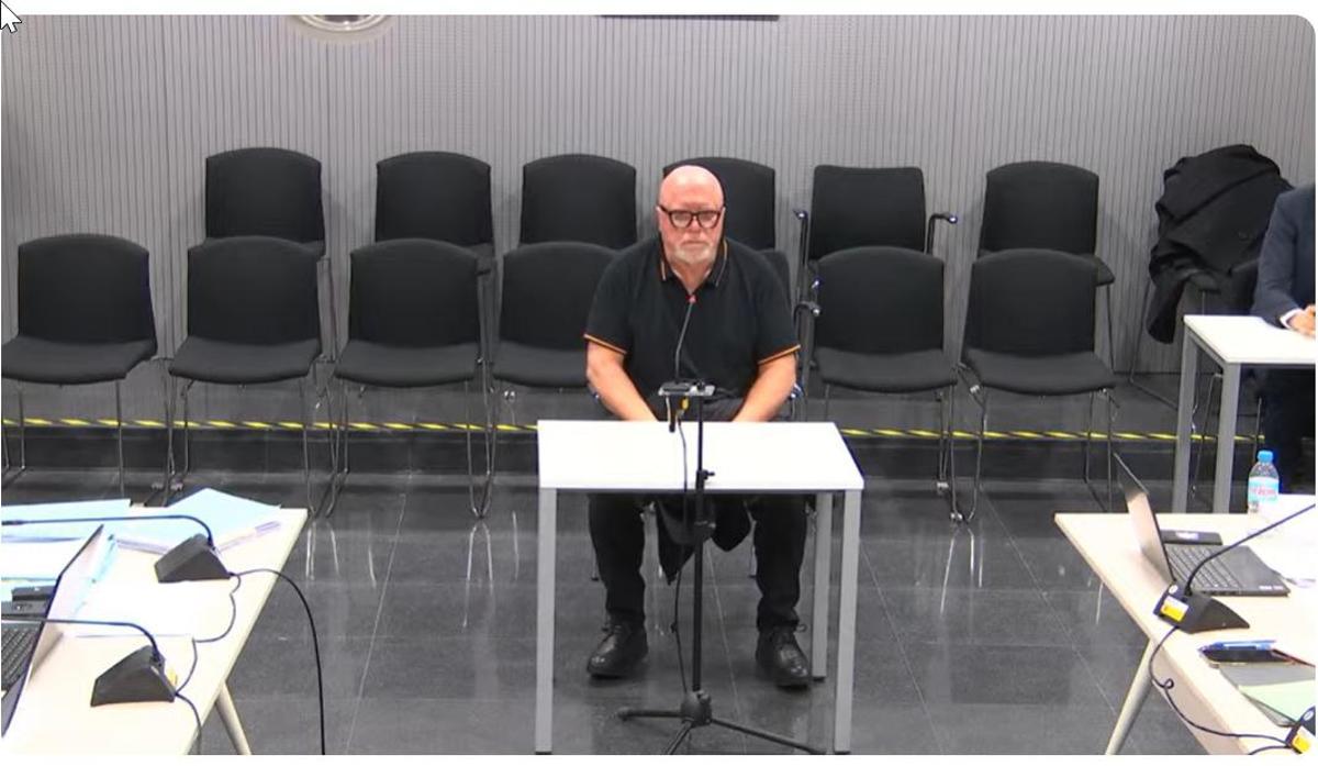 El excomisario José Manuel Villarejo en el juicio Pujol